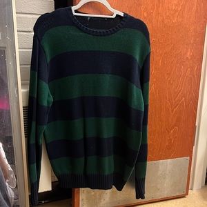 Brandy Melville green and blue sweater